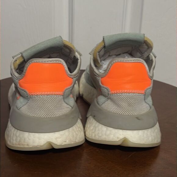 ? ADIDAS bd7956 Nite Night Jogger - Mens Sz 7 Grey Orange - EXCELLENT Condition main image 9